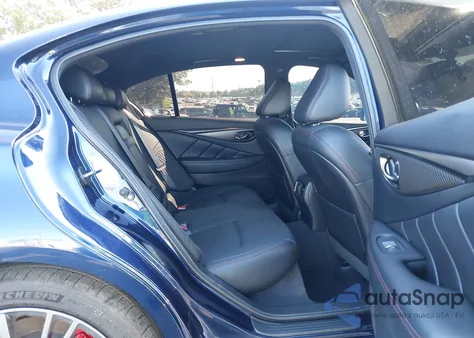 2021 Infiniti Q50 Red Sport 400 Awd z USA, uszkodzony, nr VIN JN1FV7DR1MM880611